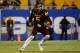 TEMPE, AZ - SEPTEMBER 24: Quarterback Manny Wilkins #5 of the Arizona State Sun Devils carries the ball in the game against the California Golden Bears at Sun Devil Stadium on September 24, 2016 in Tempe, Arizona. The Arizona State Sun Devils won 51-41.