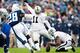 NASHVILLE, TN - NOVEMBER 29: Sebastian Janikowski #11 of the Oakland Raiders kicks a extra point during a game against the Tennessee Titans at Nissan Stadium on November 29, 2015 in Nashville, Tennessee. The Raiders defeated the Titans 24-21. (Photo by