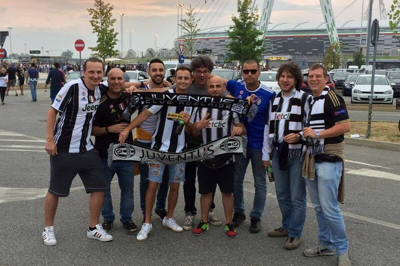 A typical Around J pre-match get-together.