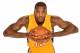 EL SEGUNDO, CA - SEPTEMBER 26: Thomas Robinson #15 of the Los Angeles Lakers poses for a portrait during the 2016-2017 Los Angeles Lakers Media Day at Toyota Sports Center on September 26, 2016 in El Segundo, California. NOTE TO USER: User expressly ack