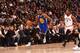 VANCOUVER, BC - OCTOBER 1: Kevin Durant #35 of the Golden State Warriors drives to the basket against Kyle Lowry #7 of the Toronto Raptors during a preseason game on October 1, 2016 at Rogers Arena in Vancouver, British Columbia, Canada. NOTE TO USER: Us
