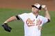 Zach Britton never got a chance to pitch in the Wild Card Game.