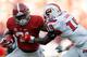 Freshman B.J. Emmons is also off to a good start at Alabama, with 126 rushing yards on 23 carries and a touchdown.