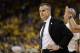 OAKLAND, CA - MAY 30: Billy Donovan of the Oklahoma City Thunder looks on in Game Seven of the Western Conference Finals against the Golden State Warriors during the 2016 NBA Playoffs at ORACLE Arena on May 30, 2016 in Oakland, California. NOTE TO USER:
