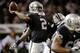 In his one season as the Raiders' starting quarterback, Pryor threw for seven touchdowns and 11 interceptions in 11 total games.