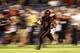 SAN DIEGO, CA - SEPTEMBER 10: Donnel Pumphrey #19 of the San Diego State Aztecs runs for a touchdown during the third quarter of a game against the California Golden Bears at Qualcomm Stadium on September 10, 2016 in San Diego, California. (Photo by Sea
