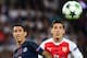 Bellerin in action for Arsenal against PSG
