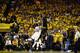 OAKLAND, CA - JUNE 19: Kyrie Irving #2 of the Cleveland Cavaliers shoots a three-point basket late in the fourth quarter against Stephen Curry #30 of the Golden State Warriors in Game 7 of the 2016 NBA Finals at ORACLE Arena on June 19, 2016 in Oakland,