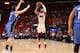 MIAMI, FL -OCTOBER 18: Wayne Ellington #2 of the Miami Heat shoots the ball against the Orlando Magic on October 18, 2016 at American Airlines Arena in Miami, Florida. NOTE TO USER: User expressly acknowledges and agrees that, by downloading and or using