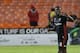 Sep 28, 2016; Washington, DC, USA; D.C. United midfielder Lloyd Sam (8) celebrates after scoring a goal against Columbus Crew SC in the second half at Robert F. Kennedy Memorial Stadium. United won 3-0. Mandatory Credit: Geoff Burke-USA TODAY Sports
