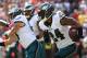 LANDOVER, MD - OCTOBER 16: Running back Ryan Mathews #24 of the Philadelphia Eagles carries the ball against the Washington Redskins in the first quarter at FedExField on October 16, 2016 in Landover, Maryland. (Photo by Rob Carr/Getty Images)