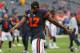 CHICAGO, IL - OCTOBER 02: Alshon Jeffery #17 of the Chicago Bears participates in warm-ups before a game against the Detroit Lions at Soldier Field on October 2, 2016 in Chicago, Illinois. (Photo by Jonathan Daniel/Getty Images)