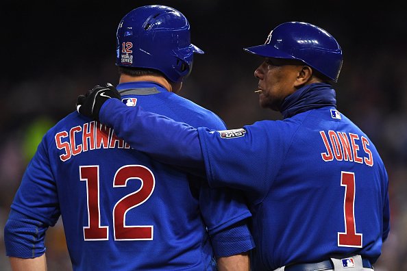 Cubs 5 Indians 1. Kyle Schwarber is such a great story. - Cubby-Blue