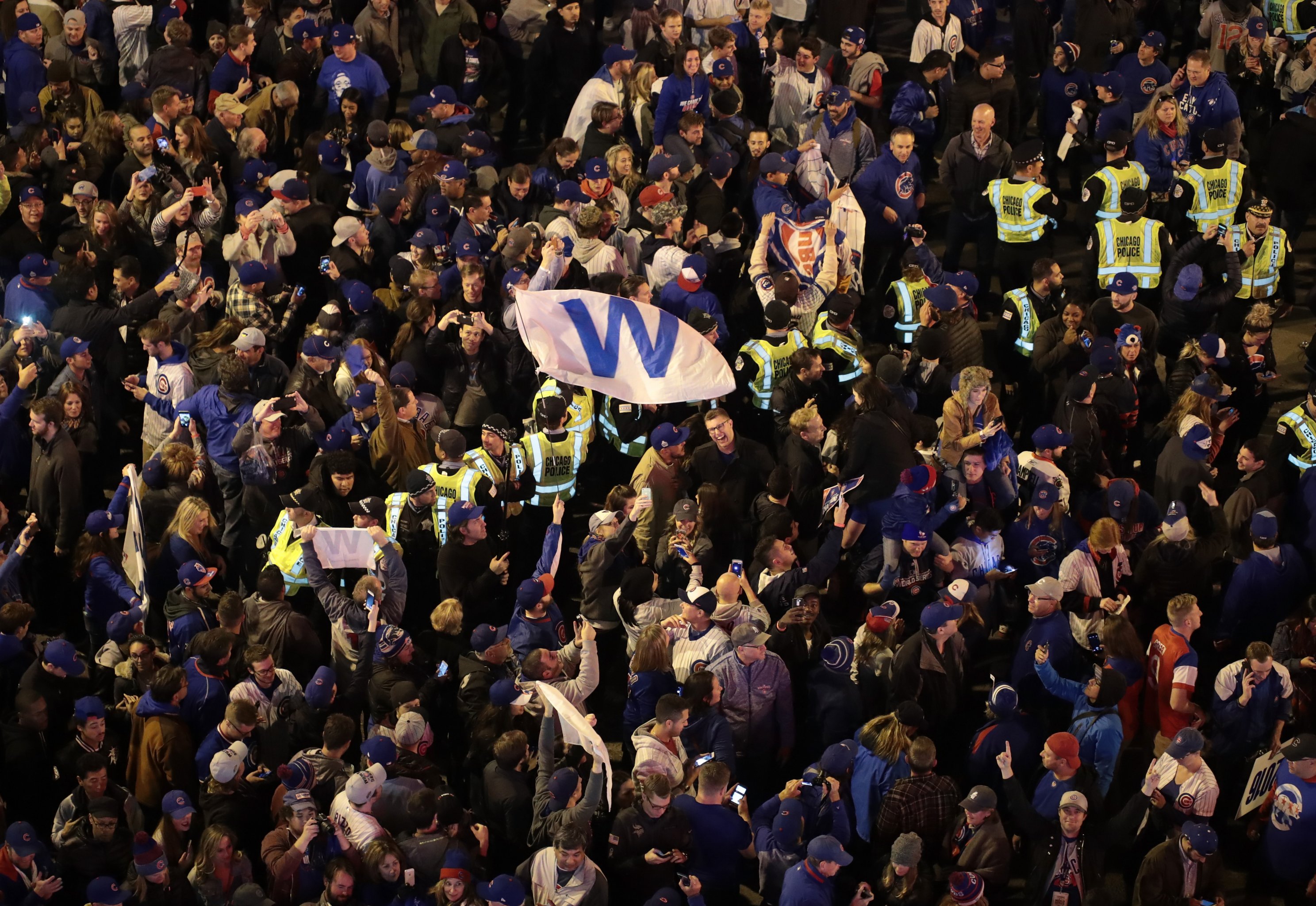 World Series 2016: Tears of joy as Chicago Cubs fans celebrate