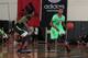 LONG BEACH, CA - AUGUST 4: Dennis Smith #4 brings the ball up the court during the 2014 adidas Nations championship game between 2016 adidas U.S. Lillard and 2016 U.S. Wall on August 4, 2014 at Long Beach City College in Long Beach, California. (Photo by