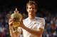 Murray with the Wimbledon trophy, one of seven titles he's won so far in 2016.
