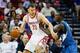 If Donatas Motiejunas returns to his 2014-15 level of play, the Rockets might have a bargain in the event that they get a deal done with him.
