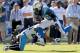 SAN DIEGO, CA - NOVEMBER 06: Melvin Gordon #28 of the San Diego Chargers runs past Perrish Cox #20 of the Tennessee Titans in the first half at Qualcomm Stadium on November 6, 2016 in San Diego, California. (Photo by Sean M. Haffey/Getty Images)