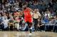 SAN ANTONIO, TX - NOVEMBER 9: James Harden #13 of the Houston Rockets drives to the basket against the San Antonio Spurs during the game on November 9, 2016 at the AT&T Center in San Antonio, Texas. Harden recorded his 10th career triple-double in the Ro