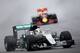Lewis Hamilton leads Max Verstappen at the Brazilian Grand Prix.