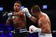 LAS VEGAS, NV - NOVEMBER 19: Andre Ward and Sergey Kovalev exchange punches during their WBO/IBF/WBA Light Heavyweight Championship fight at T-Mobile Arena on November 19, 2016 in Las Vegas, Nevada. (Photo by Al Bello/Getty Images)