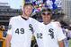 SAN DIEGO, CA - JULY 12: American League All-Stars Chris Sale #49 and Jose Quintana #62 of the Chicago White Sox pose for a photo prior to the 87th MLB All-Star Game at PETCO Park on July 12, 2016 in San Diego, California. The American League defeated th