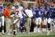 Ted Ginn Jr. runs the opening kickoff back during the national championship game in 2007.