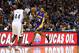 NEW ORLEANS, LA - NOVEMBER 12: Brandon Ingram #14 of the Los Angeles Lakers drives against Solomon Hill #44 of the New Orleans Pelicans during a game at the Smoothie King Center on November 12, 2016 in New Orleans, Louisiana. NOTE TO USER: User expressly