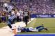 INDIANAPOLIS, IN - NOVEMBER 20: Rishard Matthews #18 of the Tennessee Titans catches a pass in front of Darius Butler #20 of the Indianapolis Colts during the first half of a game at Lucas Oil Stadium on November 20, 2016 in Indianapolis, Indiana. (Phot