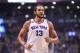 TORONTO, ON - NOVEMBER 12: Joakim Noah #13 of the New York Knicks during NBA game action against the Toronto Raptors at Air Canada Centre on November 12, 2016 in Toronto, Canada. NOTE TO USER: User expressly acknowledges and agrees that, by downloading an