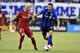 MONTREAL, QC - NOVEMBER 22: Ignacio Piatti #10 of the Montreal Impact defends the ball against Michael Bradley #4 of the Toronto FC during leg one of the MLS Eastern Conference finals at Olympic Stadium on November 22, 2016 in Montreal, Quebec, Canada.