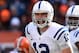 CLEVELAND, OH - DECEMBER 07: Andrew Luck #12 of the Indianapolis Colts yells instructions during the first quarter against the Cleveland Browns at FirstEnergy Stadium on December 7, 2014 in Cleveland, Ohio. (Photo by Jason Miller/Getty Images)