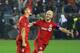 TORONTO, ON - NOVEMBER 30: Nick Hagglund #6 of Toronto FC celebrates a goal with Michael Bradley #4 during the second half of the MLS Eastern Conference Final, Leg 2 game against Montreal Impact at BMO Field on November 30, 2016 in Toronto, Ontario, Cana