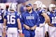 INDIANAPOLIS, IN - NOVEMBER 24: Andrew Luck of the Indianapolis Colts speaks to Scott Tolzien #16 as the team warms up before the game against the Pittsburgh Steelers at Lucas Oil Stadium on November 24, 2016 in Indianapolis, Indiana. (Photo by Joe Robb