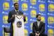 Bob Myers on the 2013 trade that brought Andre Iguodala to the Golden State Warriors: "He saw something in us maybe that we didn't even see in ourselves."
