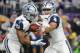 MINNEAPOLIS, MN - DECEMBER 1: Dak Prescott #4 of the Dallas Cowboys hands off the ball to teammate Ezekiel Elliott #21 against the Minnesota Vikings during the game on December 1, 2016 at US Bank Stadium in Minneapolis, Minnesota. (Photo by Hannah Foslien