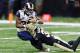 NEW ORLEANS, LA - NOVEMBER 27: Kenny Vaccaro #32 of the New Orleans Saints tackles Todd Gurley #30 of the Los Angeles Rams at Mercedes-Benz Superdome on November 27, 2016 in New Orleans, Louisiana. The Saints defeated the Rams 49-21. (Photo by Wesley H