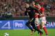 Swedish centre-back Victor Lindelof chasing Napoli's Jose Callejon on Matchday 6 of the group stage.