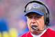 ORCHARD PARK, NY - JANUARY 03: Head coach Rex Ryan of the Buffalo Bills watches game action between the Buffalo Bills and the New York Jets during the first half on January 3, 2016 at Ralph Wilson Stadium in Orchard Park, New York. Buffalo Bills defeat