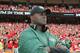 KANSAS CITY, MO - SEPTEMBER 25: Head Coach Todd Bowles of the New York Jets follows the action in the game against the Kansas City Chiefs during the second half on September 25, 2016 at Arrowhead Stadium in Kansas City, Missouri. (Photo by Al Pereira/Gett