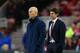 MIDDLESBROUGH, ENGLAND - DECEMBER 17: Bob Bradley, Manager of Swansea City looks on during the Premier League match between Middlesbrough and Swansea City at Riverside Stadium on December 17, 2016 in Middlesbrough, England. (Photo by Alex Livesey/Getty I