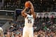 CHARLOTTE, NC - NOVEMBER 7: Kemba Walker #15 of the Charlotte Hornets shoots the ball during a game against the Indiana Pacers on November 7, 2016 at the Spectrum Center in Charlotte, North Carolina. NOTE TO USER: User expressly acknowledges and agrees t