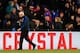 LONDON, ENGLAND - NOVEMBER 19: Alan Pardew, Manager of Crystal Palace walks towards the tunnel after the final whistle during the Premier League match between Crystal Palace and Manchester City at Selhurst Park on November 19, 2016 in London, England. (P