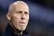 WEST BROMWICH, ENGLAND - DECEMBER 14: Bob Bradley, manager of Swansea City looks on during the Premier League match between West Bromwich Albion and Swansea City at The Hawthorns on December 14, 2016 in West Bromwich, England. (Photo by Matthew Lewis/Ge