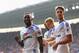 SOUTHAMPTON, ENGLAND - AUGUST 27: Jermain Defoe of Sunderland celebrates scoring his sides first goal with team mates during the Premier League match between Southampton and Sunderland at St Mary's Stadium on August 27, 2016 in Southampton, England. (Ph
