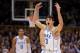 DURHAM, NC - DECEMBER 19: Grayson Allen #3 of the Duke Blue Devils reacts during their game against the Tennessee State Tigers at Cameron Indoor Stadium on December 19, 2016 in Durham, North Carolina. (Photo by Lance King/Getty Images)