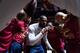 CLEVELAND, OH - DECEMBER 25: LeBron James #23 of the Cleveland Cavaliers rallies his teammates in the huddle during player introductions prior to the game Golden State Warriors at Quicken Loans Arena on December 25, 2016 in Cleveland, Ohio. NOTE TO USER: