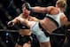 Holm's left shin finished Rousey in the second round.