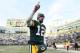 GREEN BAY, WI - DECEMBER 24: Aaron Rodgers #12 of the Green Bay Packers leaves the field following a victory over the Minnesota Vikings at Lambeau Field on December 24, 2016 in Green Bay, Wisconsin. Green Bay defeated the Vikings 38-25. (Photo by Stacy