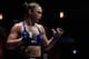 Rousey came to the cage with her game face on, but it didn't last.